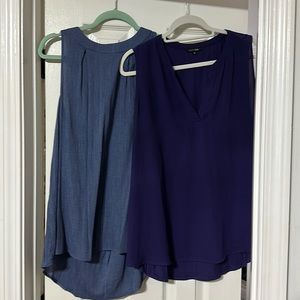 Two Sleeveless Tops.